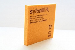 Sylomer SR 18, оранжевый, 1500x400х25 мм