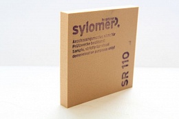 Sylomer SR 110, коричневый, 1500x400х25 мм